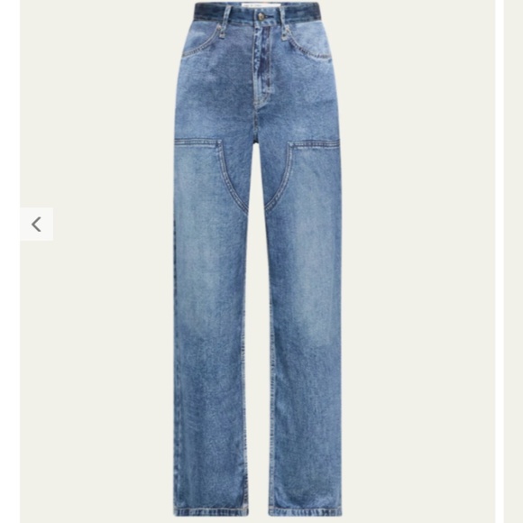 RAG & BONE Miramar Satin Logan Carpenter Jeans - Picture 1 of 3